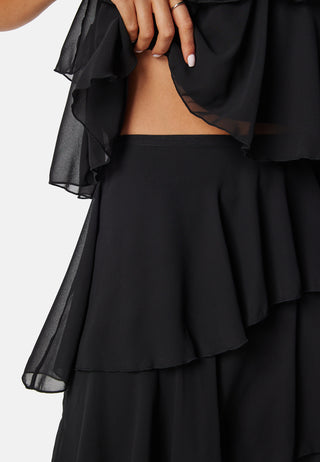 Andrea Flounce Maxi Skirt