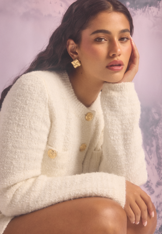 Button Knitted Jacket