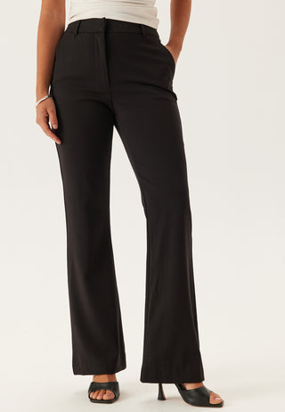 High Waist Flared Suit Trousers