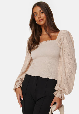 Square Neck Smock Top