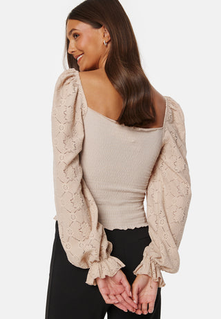 Square Neck Smock Top