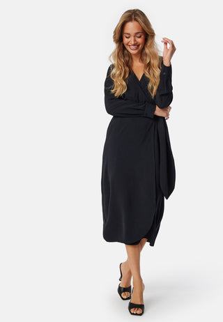 Midi Wrap Dress