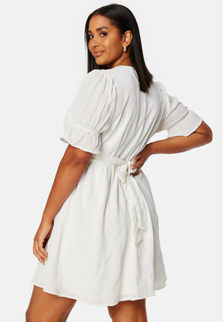 Structured Button Front Dress