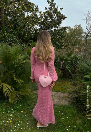 Ruched L/S Ankle Dress