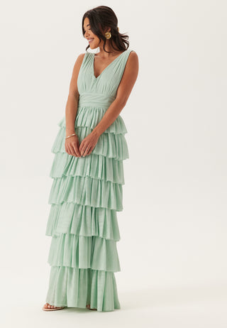 Tulle Frill Gown