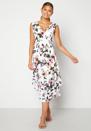 Draped Soft Midi Dress