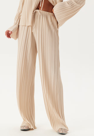 Pleated Wide Trousers