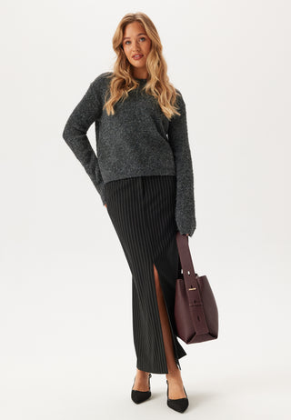 Slit Tailored Skirt