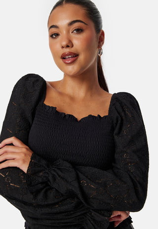 Square Neck Smock Top