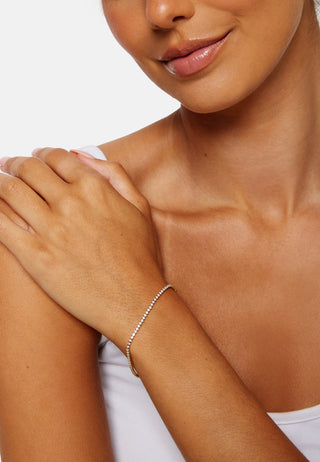 Cloe Tennisbracelet Crystal