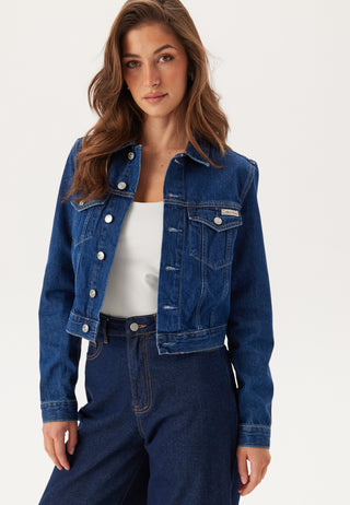Cropped 90's Denim Trucker