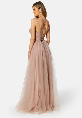 Glitter Evening Dress
