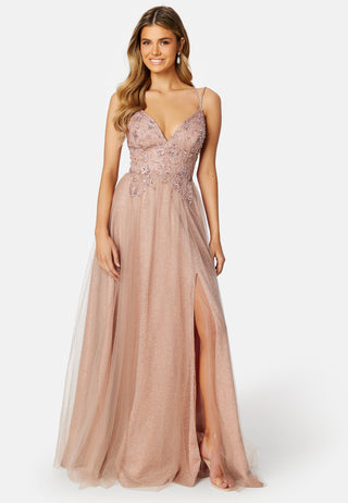 Glitter Evening Dress
