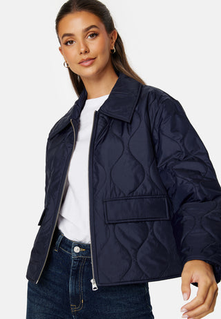 Quilted Collored Jacket