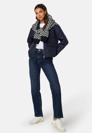 Quilted Collored Jacket