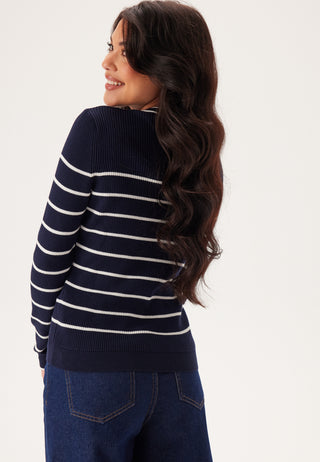 Ribbed Breton Cardigan