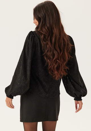 Jacquard Smock Blouse