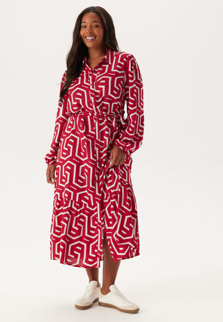 Viscose Long Sleeve Dress