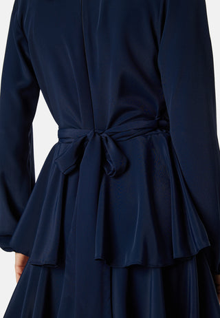 Long Sleeve Tiered Maxi Dress