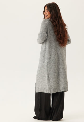 Objmilu Ls Lo Long Knit Cardig