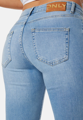 Onlblush Life Mid Flared Denim