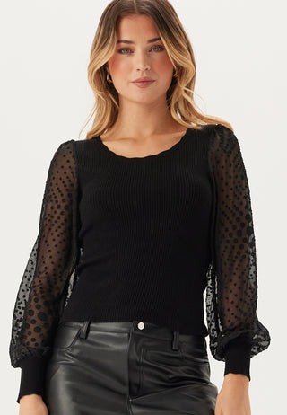 only-onljulie-life-ls-mix-o-neck-black