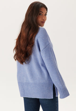 Pcnancy Ls Loose O-neck Knit