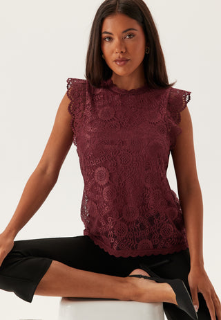 Pcolline SL Lace Top