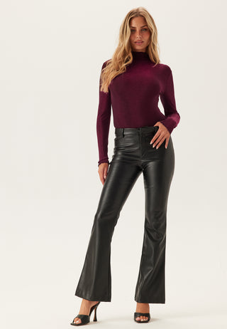 Pcsandra Ls Mockneck Top