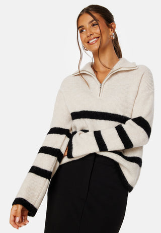 Maline LS Knit Half Zip