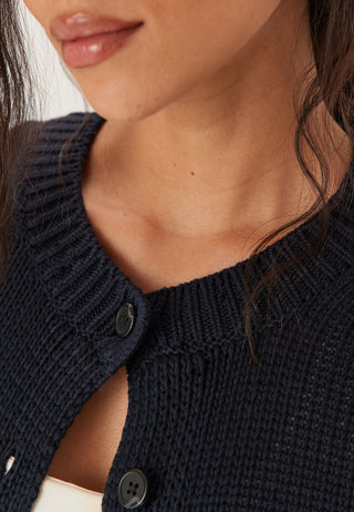 Slfivy Ls Knit O-neck Cardigan