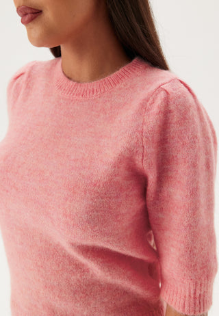 Slflulu Ss Open Back Knit O_x0