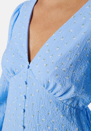 Vmamanda LS V-Neck short dress