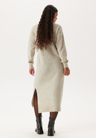 Vmlefile Ls Boatneck Calf Dress