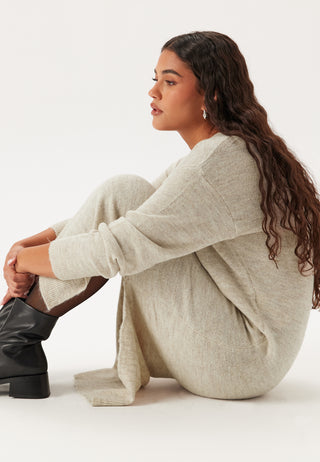 Vmlefile Ls Boatneck Calf Dress