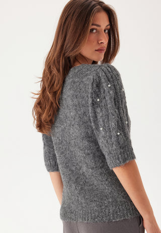 Vmnova Ss Pearl Puff Pullover