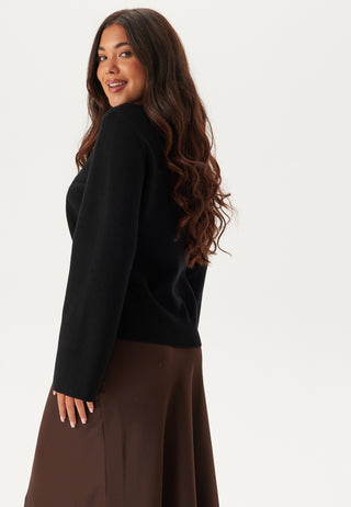 Vicassie O-neck L/S Knit Top