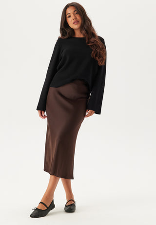 Vicassie O-neck L/S Knit Top