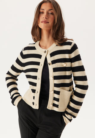 Vidrea L/S O-Neck Knit Cardigan