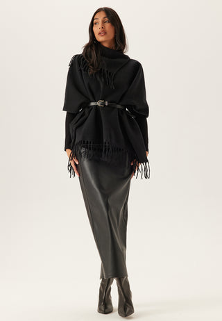 Vifjolira High Neck Poncho