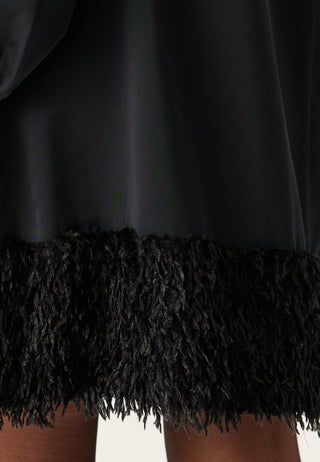 Viveer O-neck L/S SHORT DRESS