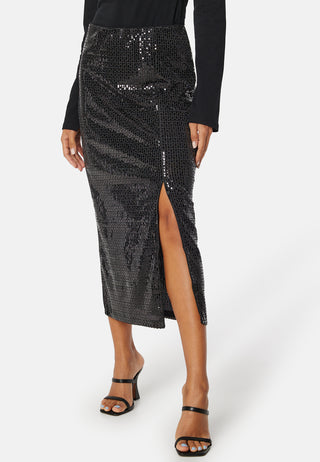Darkness HW Midi Skirt