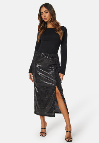 Darkness HW Midi Skirt