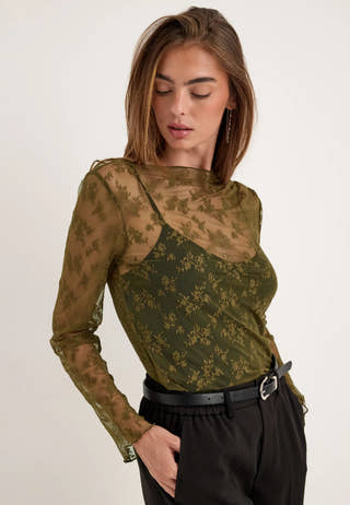 Sheer lace