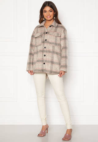 Kawi L/S Check Shacket