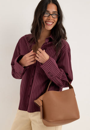 Maria tote bag Brown