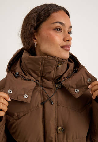 Alexandra Down Jacket Brown