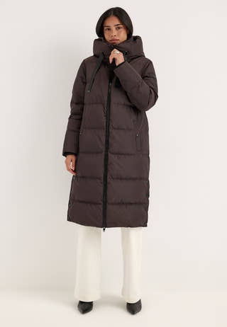 Camila Coat Brown