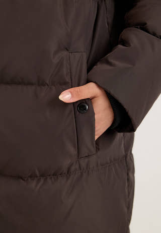 Camila Coat Brown