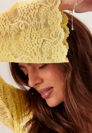 Long Sleeve Lace Top